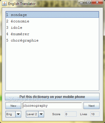English French Dictionary - Lite Crack With Serial Key 2022