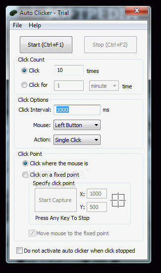 EverSoft Auto Clicker Crack + Serial Number
