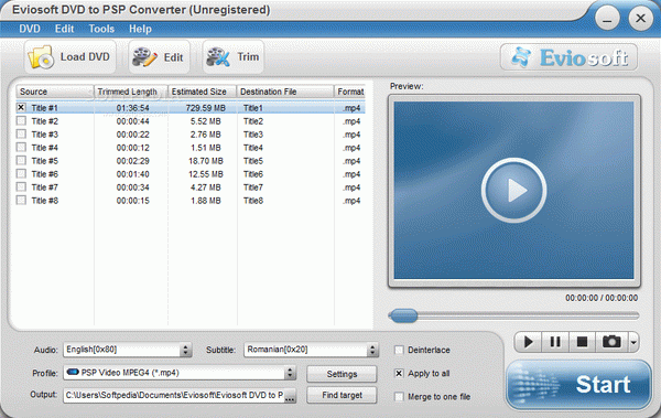 Eviosoft DVD to PSP Converter Crack With Activator Latest
