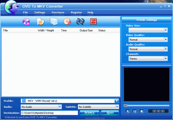 Eztoo DVD To MKV Converter Serial Key Full Version