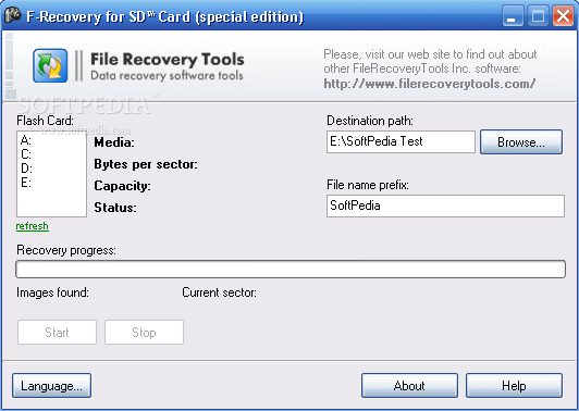 F-Recovery for SD Crack + Serial Number