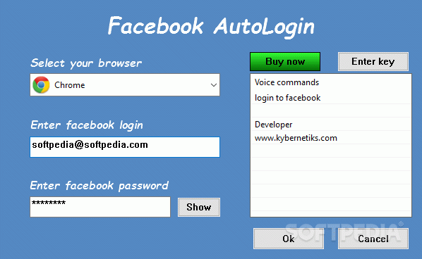Facebook AutoLogin Crack With License Key