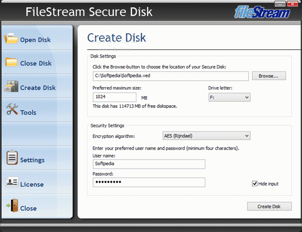 FileStream Secure Disk [DISCOUNT: 29% OFF] Crack + Activator Updated