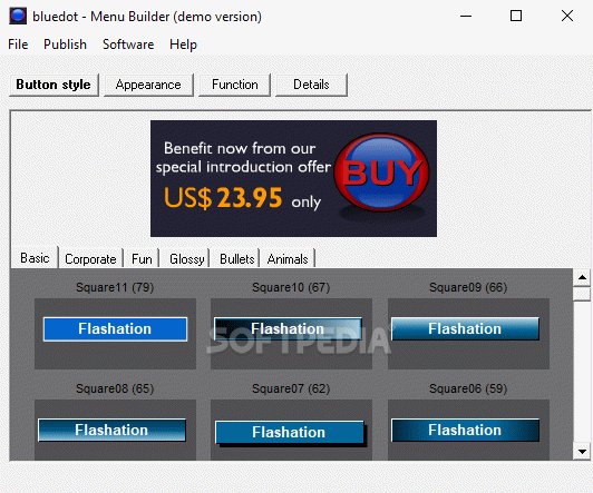 Flashation Flash buttons Builder Crack + Serial Number Download