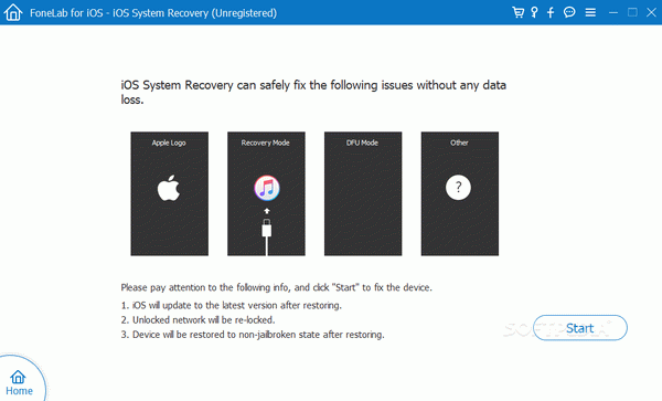 FoneLab iOS System Recovery Crack Plus Serial Number