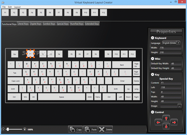 MindFusion Virtual Keyboard for WinForms Crack + Activator