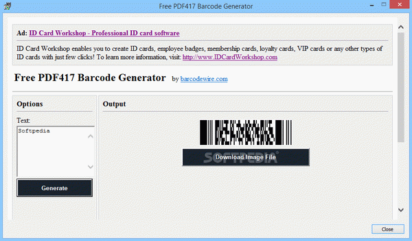 Free PDF417 Barcode Generator Crack Plus License Key
