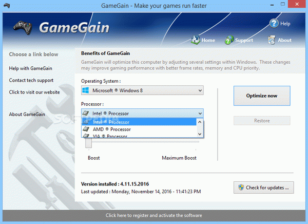 GameGain Crack With License Key