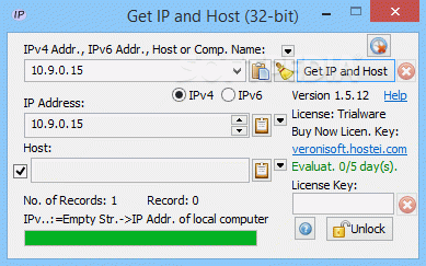 Get IP and Host Crack With Serial Key