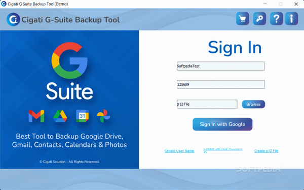 Cigati G Suite Backup Tool Crack With Serial Key Latest