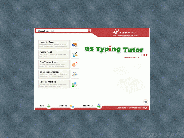 GS Typing Tutor LT Crack & Serial Key