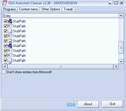 GSA Autostart Cleaner Crack + License Key Download 2023