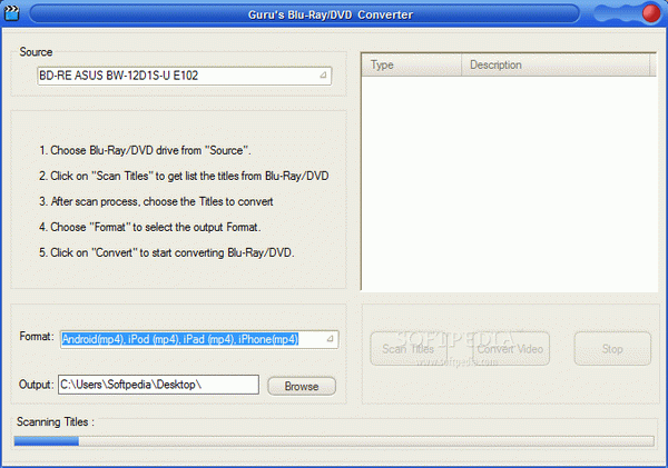 Guru's Blu-Ray/DVD Converter Crack Plus License Key