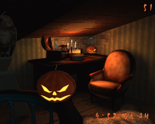 Halloween House 3D Screensaver Crack With Activation Code 2023
