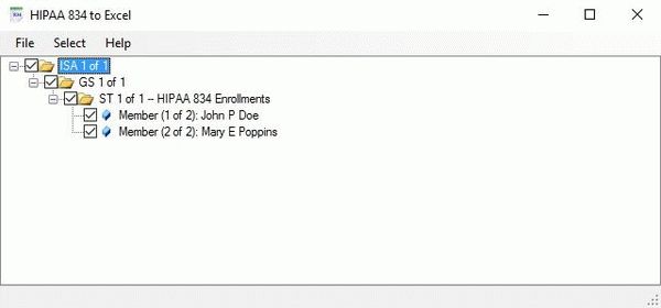 HIPAA 834 to Excel Crack + Serial Number