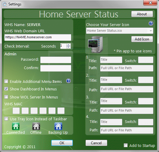 Home Server Status Crack + Keygen (Updated)