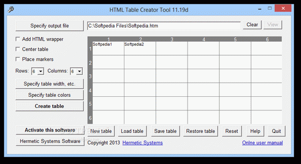 HTML Table Creator Tool Crack With Keygen 2024