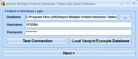 Import Multiple Firebird Interbase Tables Into Excel Software Activator Full Version