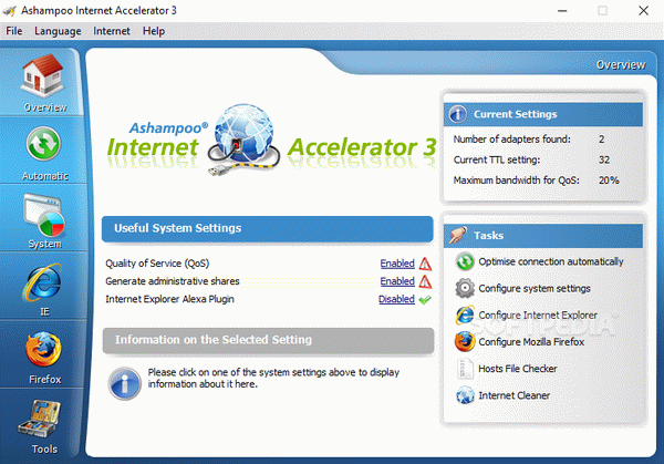 Ashampoo Internet Accelerator Crack With Serial Number Latest