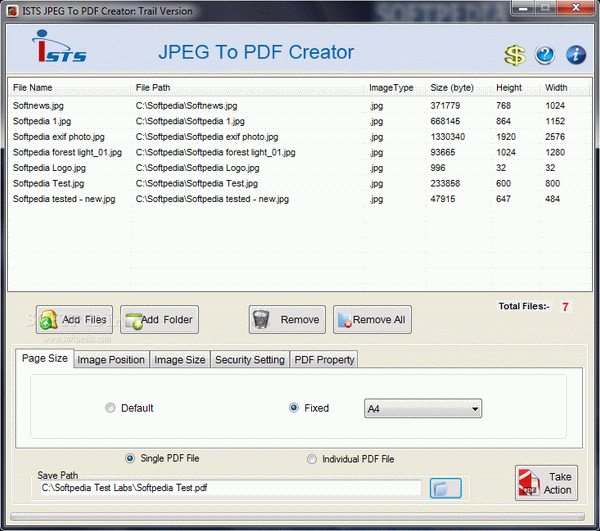 ISTS JPEG To PDF Creator Crack With License Key