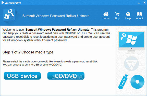 iSumsoft Windows Password Refixer Crack With License Key