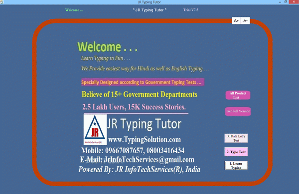 JR Typing Tutor Crack With Activation Code