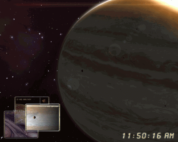 Jupiter 3D Space Screensaver Crack + License Key