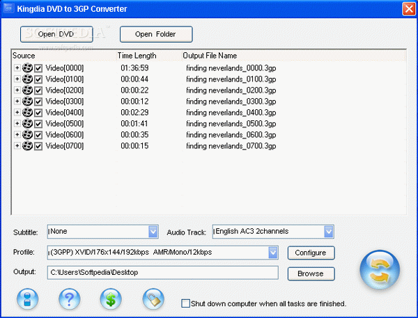 Kingdia DVD to 3GP Converter Activation Code Full Version