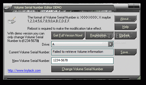 Volume Serial Number Editor Crack + Activator