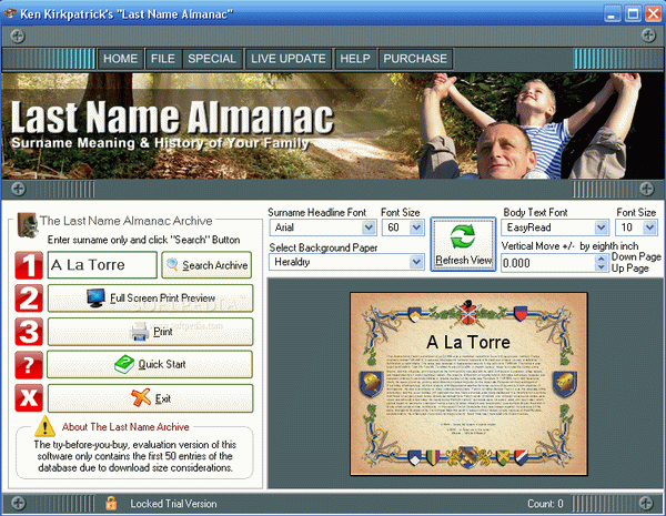 Last Name Almanac Crack + Keygen