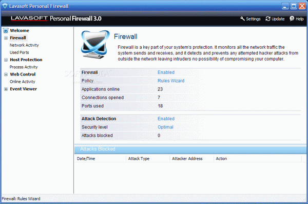 Lavasoft Personal Firewall Crack + Keygen