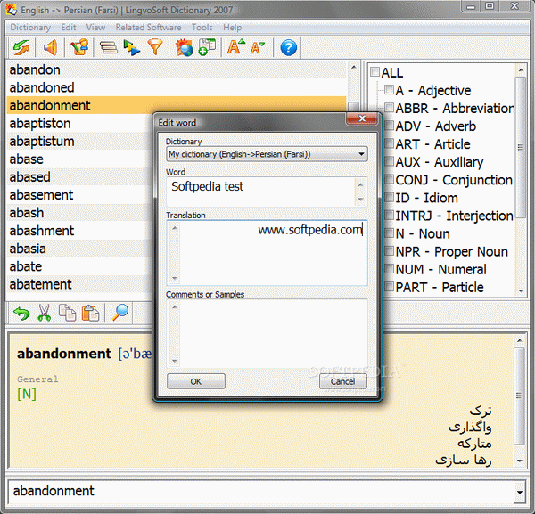 LingvoSoft Dictionary 2007 English - Persian (Farsi) Activator Full Version