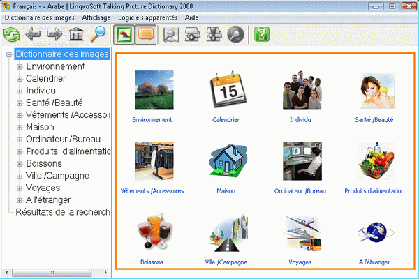 LingvoSoft Talking Picture Dictionary 2008 French - Arabic Activator Full Version