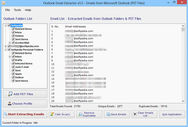 Outlook Email Extractor Crack + Serial Key Updated