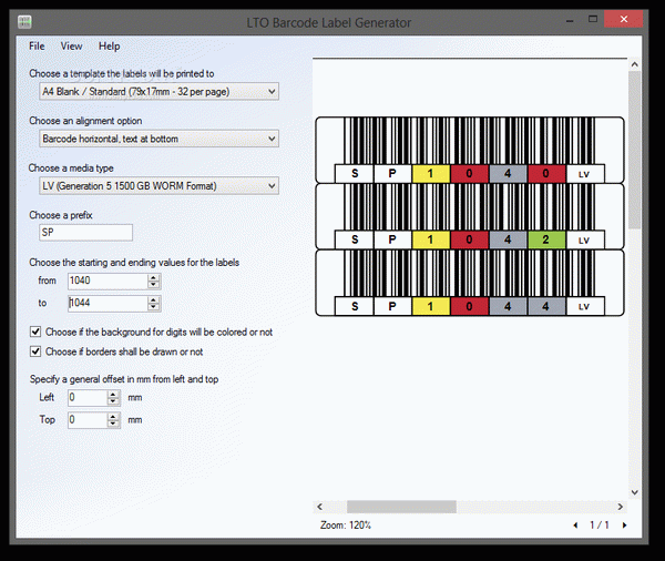LTO Barcode Label Generator Crack + Keygen