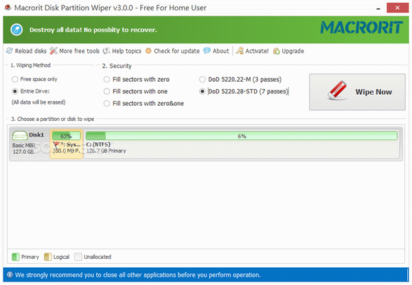 Macrorit Disk Partition Wiper Crack + Activator Download 2022