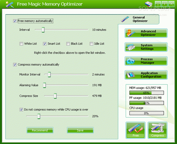 Magic Memory Optimizer Serial Key Full Version