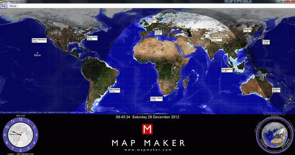 Map Maker Sun Clock Crack With Activation Code