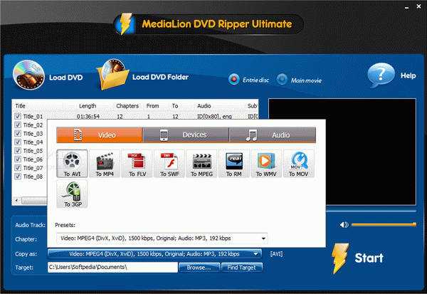 MediaLion DVD Ripper Ultimate Crack & License Key