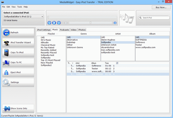 MediaWidget - Easy iPod Transfer Crack + Activator