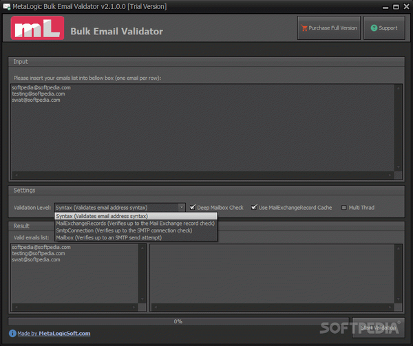 MetaLogic Bulk Email Validator Crack + Activator