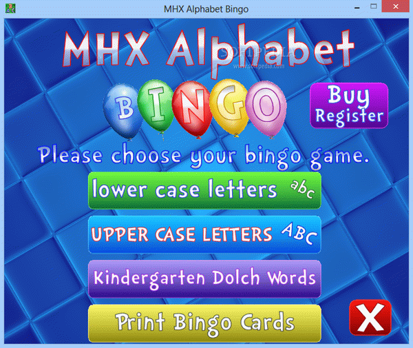 MHX Alphabet Bingo Crack & License Key
