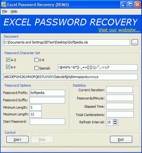 Excel Password Recovery Serial Key Full Version