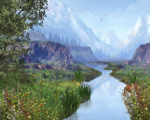 Mountain River - Animated Wallpaper Crack + Keygen Updated