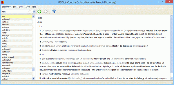 MSDict Concise Oxford-Hachette French Dictionary Crack + Activator Updated