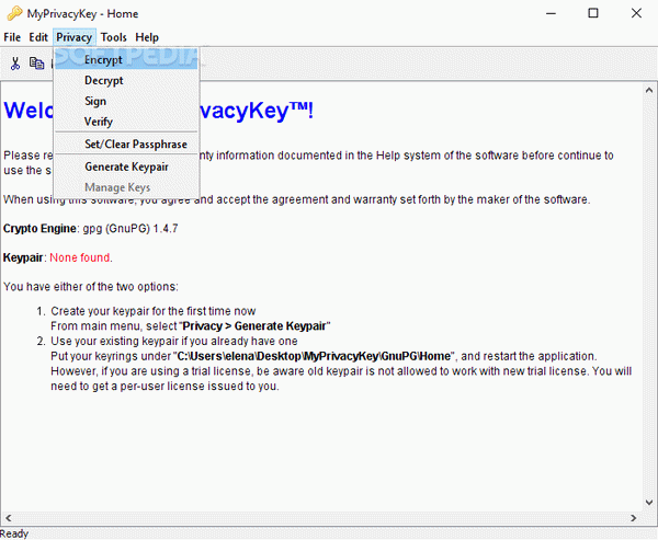 MyPrivacyKey Serial Key Full Version