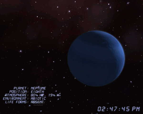 Neptune 3D Space Survey Screensaver Crack With Keygen Latest
