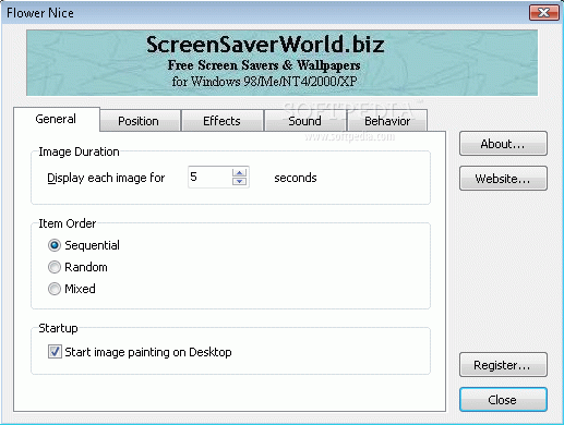 Nice Flower Screen Saver Crack + License Key