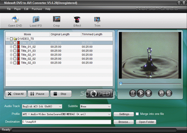 Nidesoft DVD to AVI Converter Crack With Activation Code