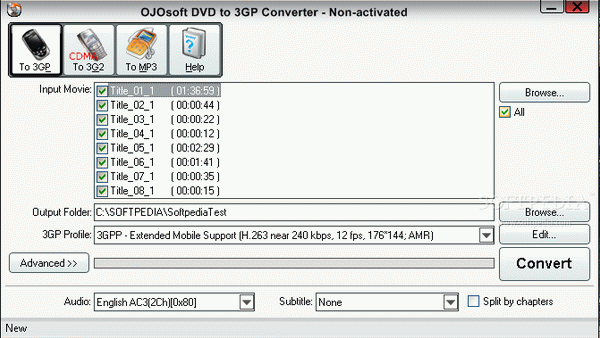 OJOsoft DVD to 3GP Converter Crack + Serial Number